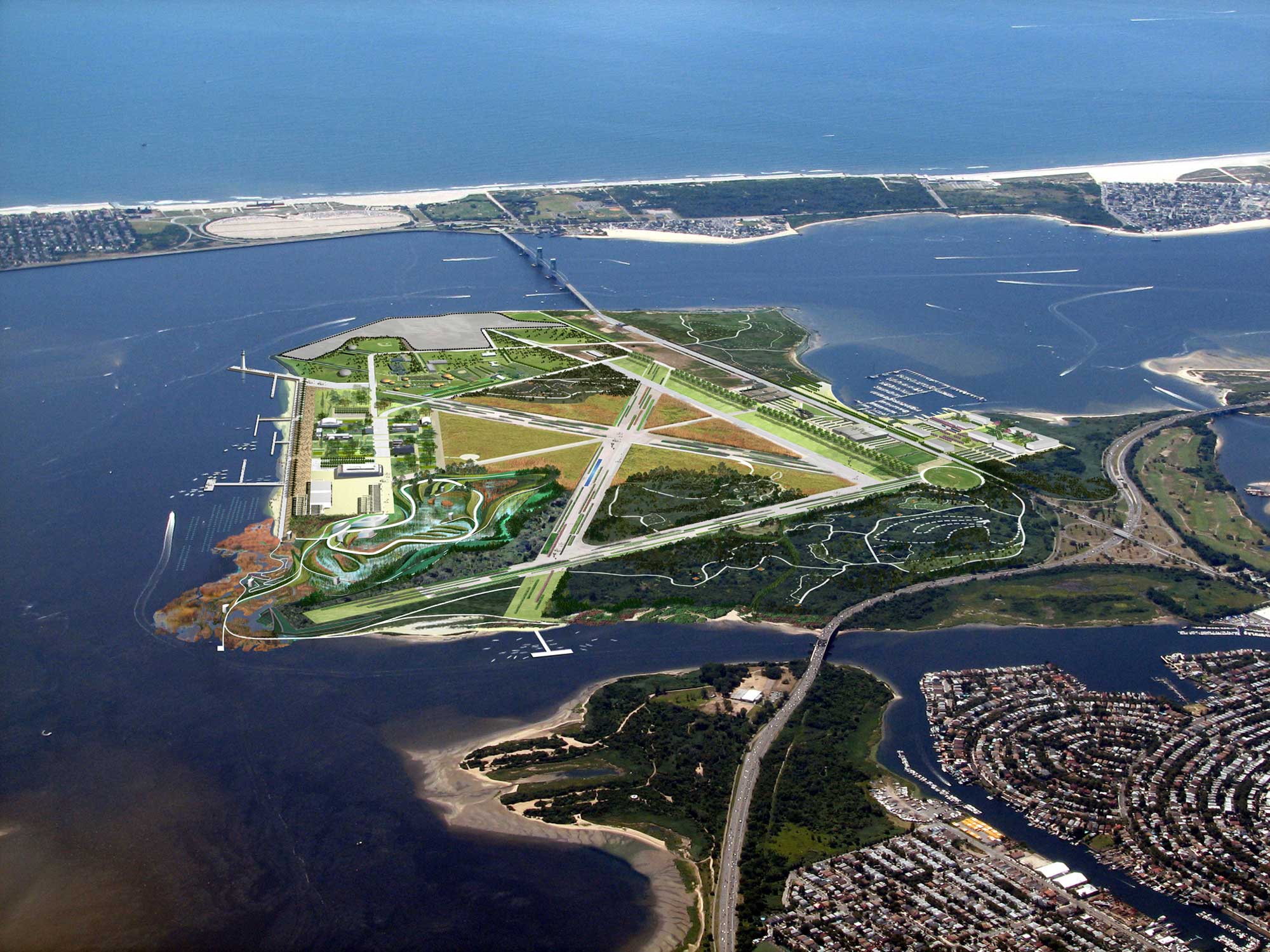 Jamaica Bay Vision Plan  Hargreaves Jones